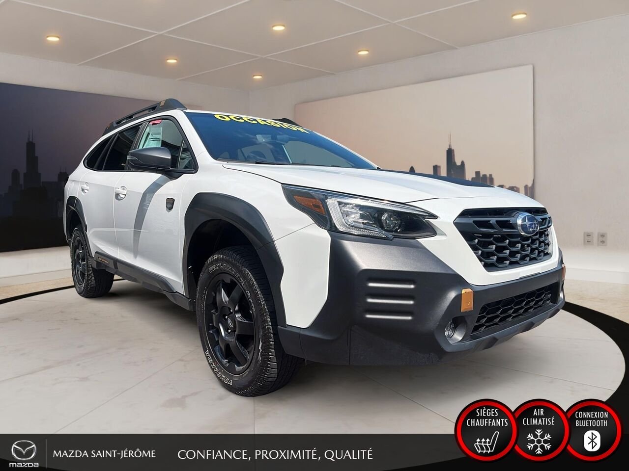 Subaru Outback 2022 Blanc Saint-Jérôme - photo #3