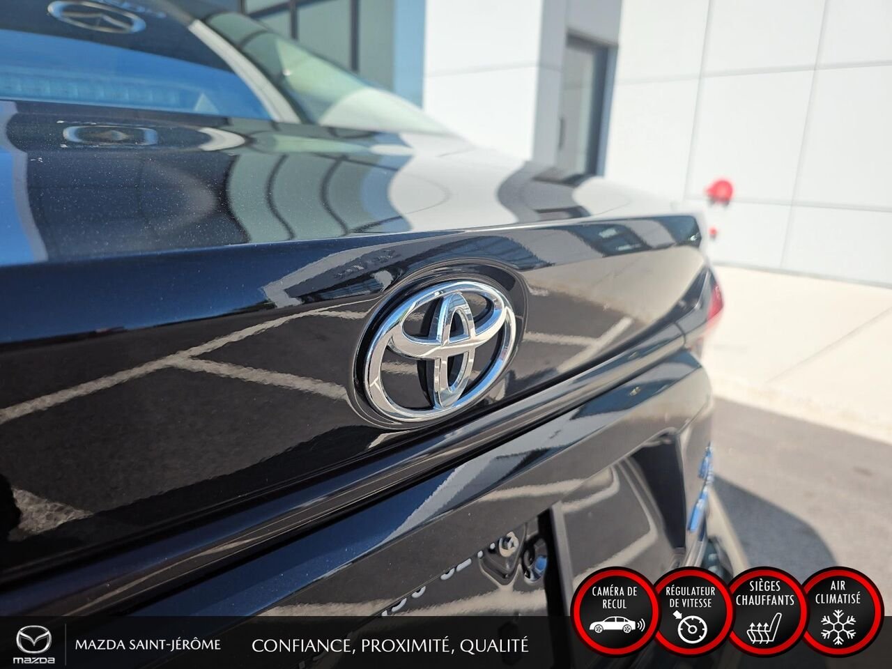 Toyota Corolla LE CVT 2023 Noir Saint-Jérôme - photo #7