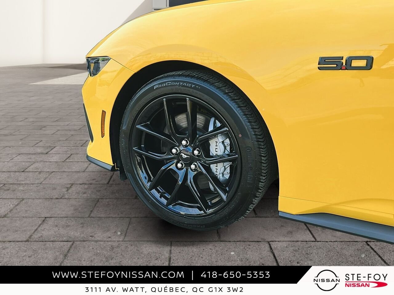 2024 Ford Mustang Yellow Ste-Foy - photo #9