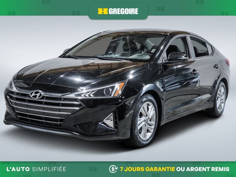 Hyundai Elantra 2020 2020 Noir