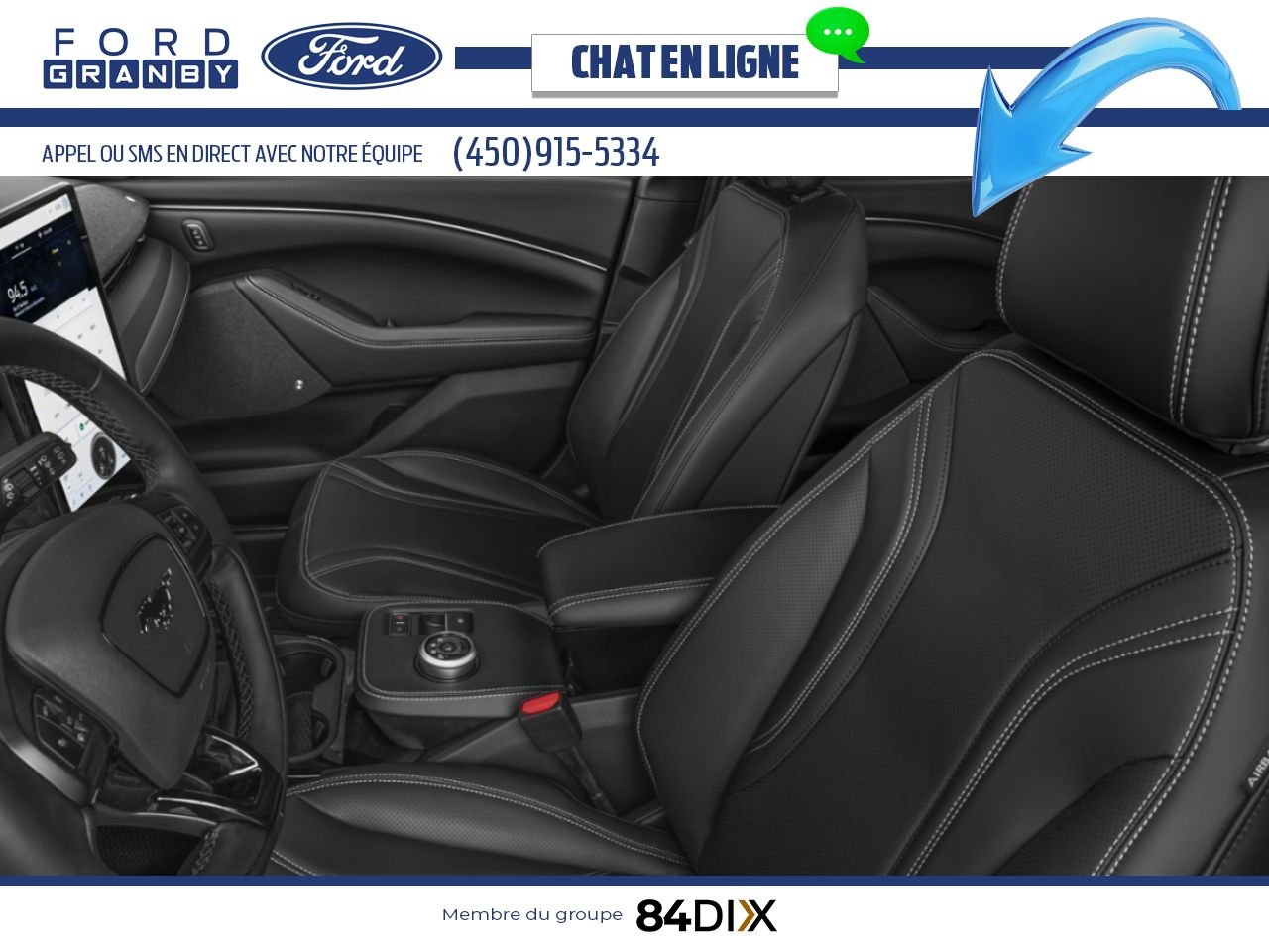 Ford Mustang Mach-E 2025 Sable du désert Granby - photo #8