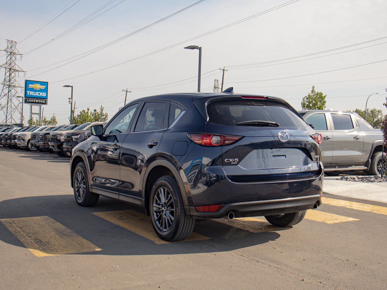 2021 Mazda CX-5 GS AWD Blue Sherwood Park - photo #7