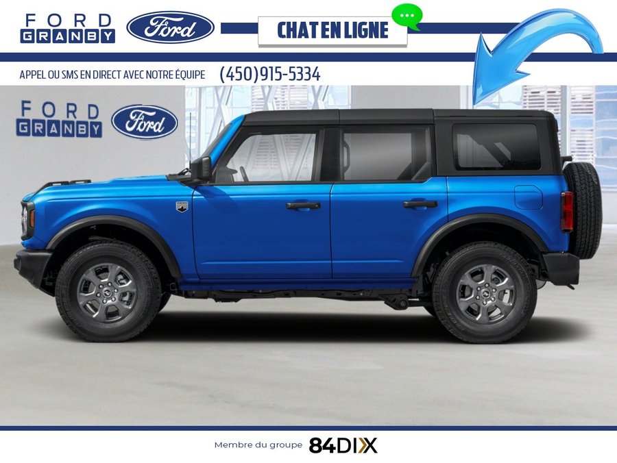 2026 Ford Bronco Velocity Blue Metallic