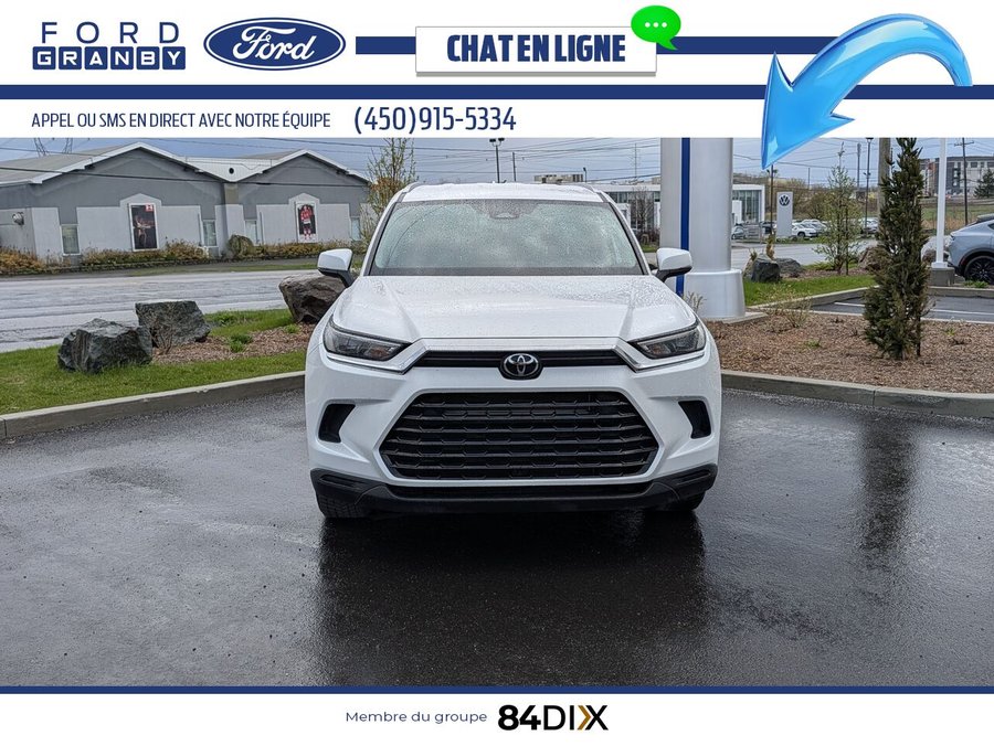 Toyota Grand Highlander hybride XLE TI 2024 Blanc