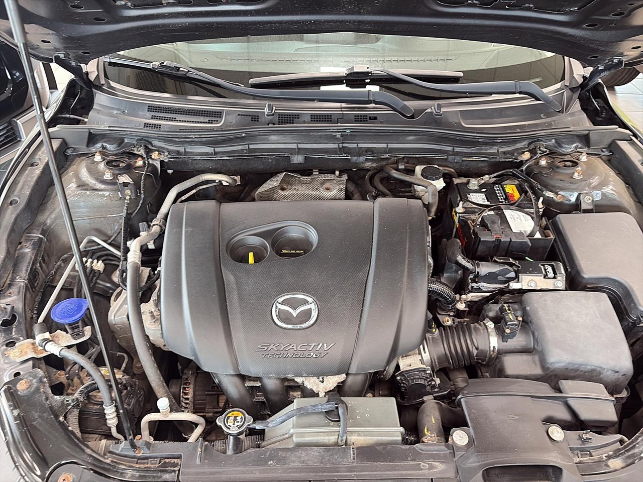 Mazda Mazda3 NIV 3MZBM1U75FM154409 2015 Gris Baie-Comeau - photo #7