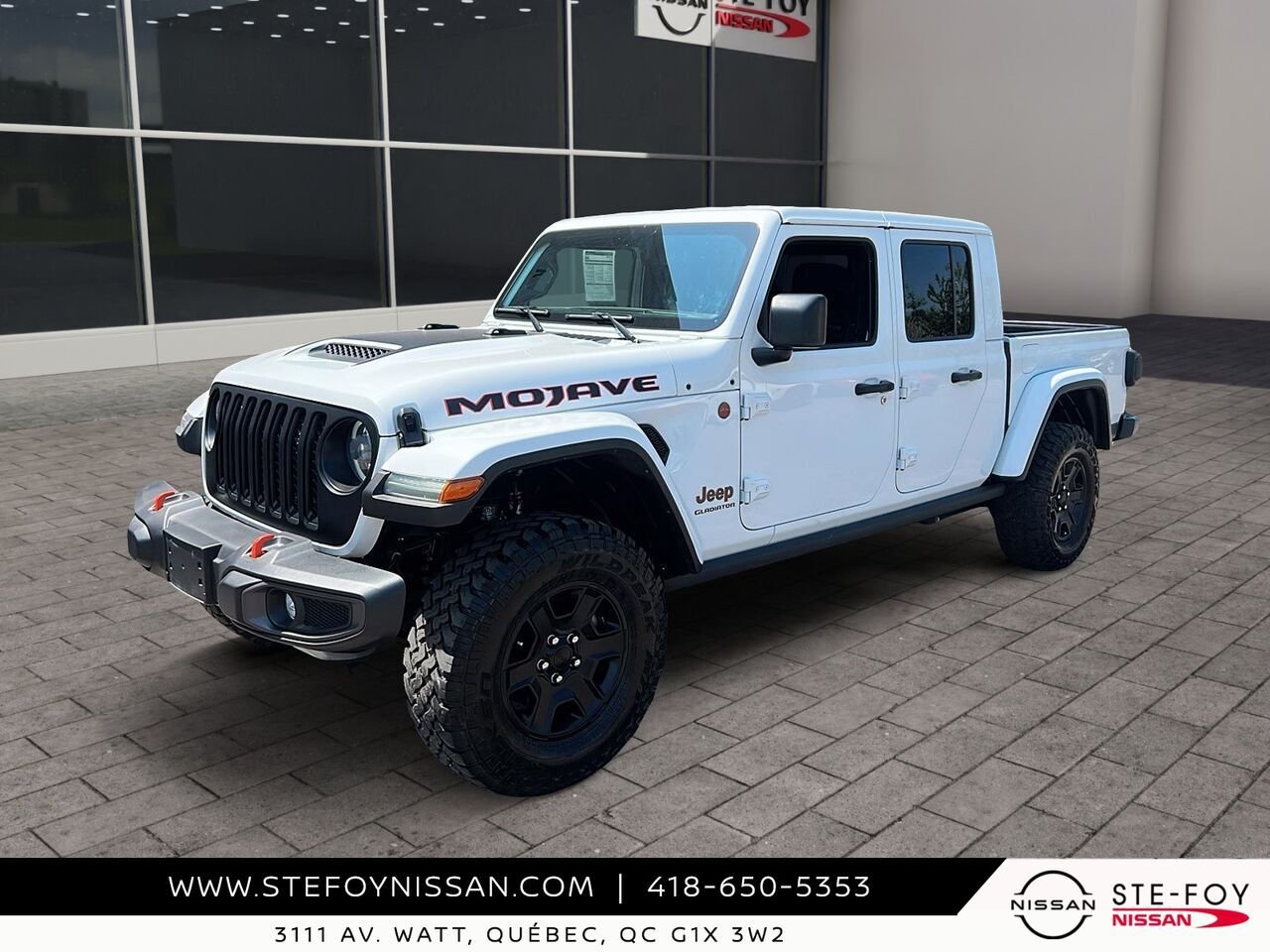 2023 Jeep Gladiator MOJAVE CREW CAB White Ste-Foy - photo #0