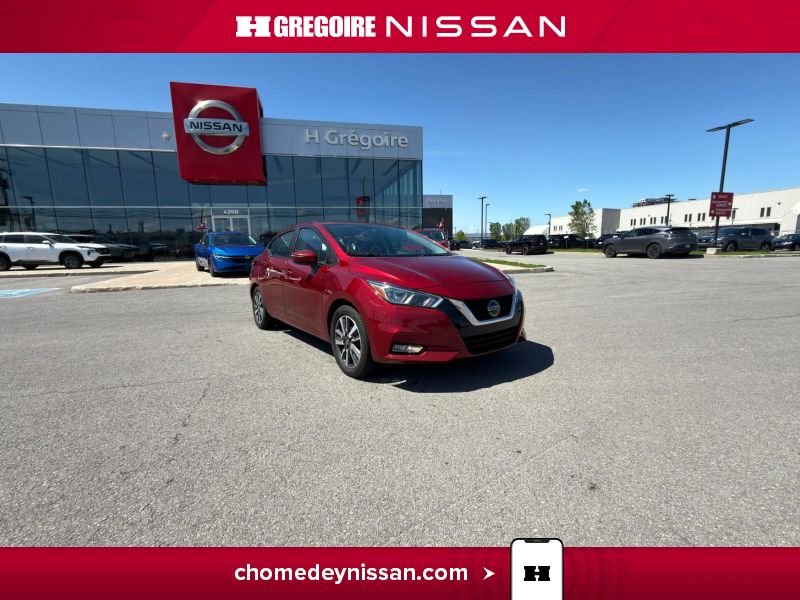 2021 Nissan Versa 2021 Red