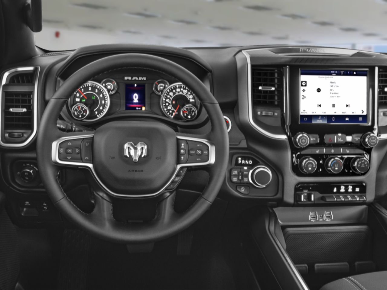 2026 RAM 1500 Big Horn cabine d'équipe 4x4 caisse de 5 pi 7 po Diamond Black Crystal Pearl Ottawa & Gatineau - photo #5