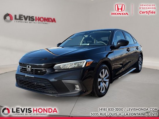 Honda Civic LX 2022 2022 Noir