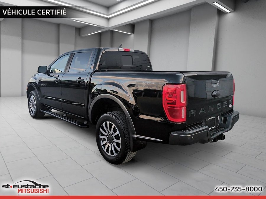 Ford Ranger XLT FX4 cabine SuperCrew 4RM caisse de 5 pi 2019 Noir