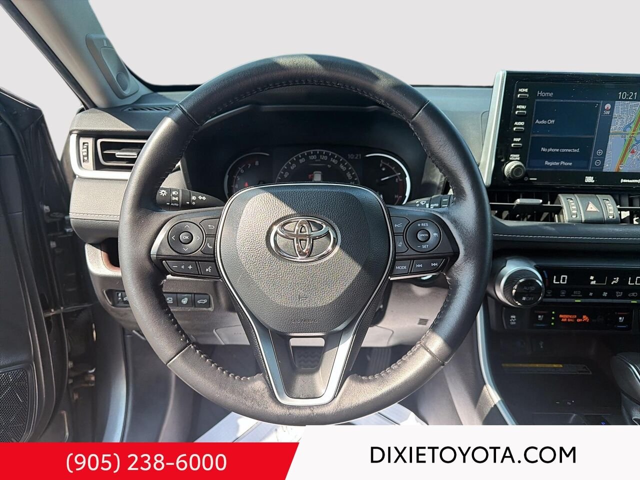 2021 Toyota RAV4 LIMITED AWD / HEATED AND VENTILATED SEATS / MOONROOF / LEATHER SURFACE / ALLOY WHEELS / CARPLAY AND ANDROID AUTO Grey Mississauga - photo #13