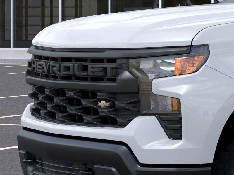 CHEVROLET Silverado 1500 WT cabine multiplace 4RM 147 po 2026 Blanc sommet Sherbrooke - photo #12