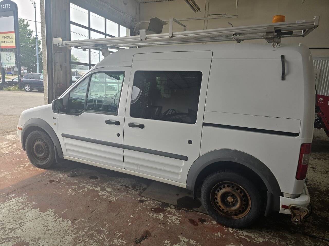 Ford Transit Connect 2012 Blanc Longueuil, - photo #1