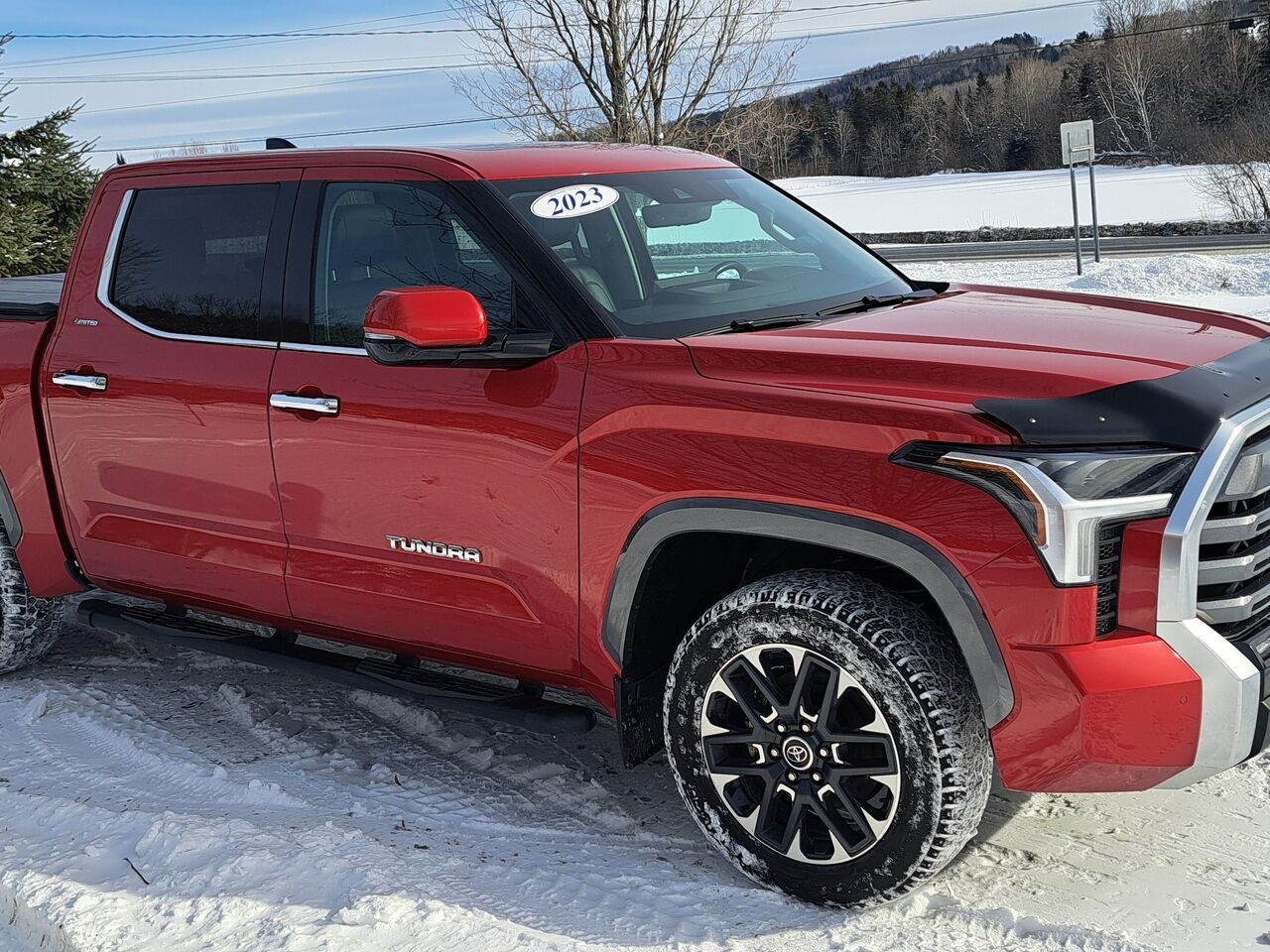 2023 Toyota Tundra Limited CrewMax 4x4 Supersonic Red Lac-Etchemin - photo #6