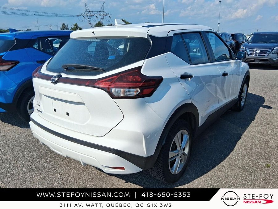 Nissan Kicks S TA K6393A 2022 Blanc