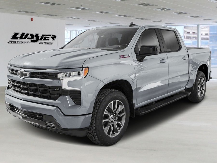 Chevrolet Silverado 1500 RST cabine multiplace 4RM 157 po 2026 Gris sterling métallisé
