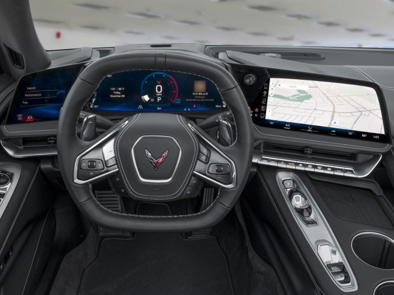 2027 CHEVROLET Corvette Stingray cabriolet 2 portes avec 1LT BLACK Sherbrooke - photo #5