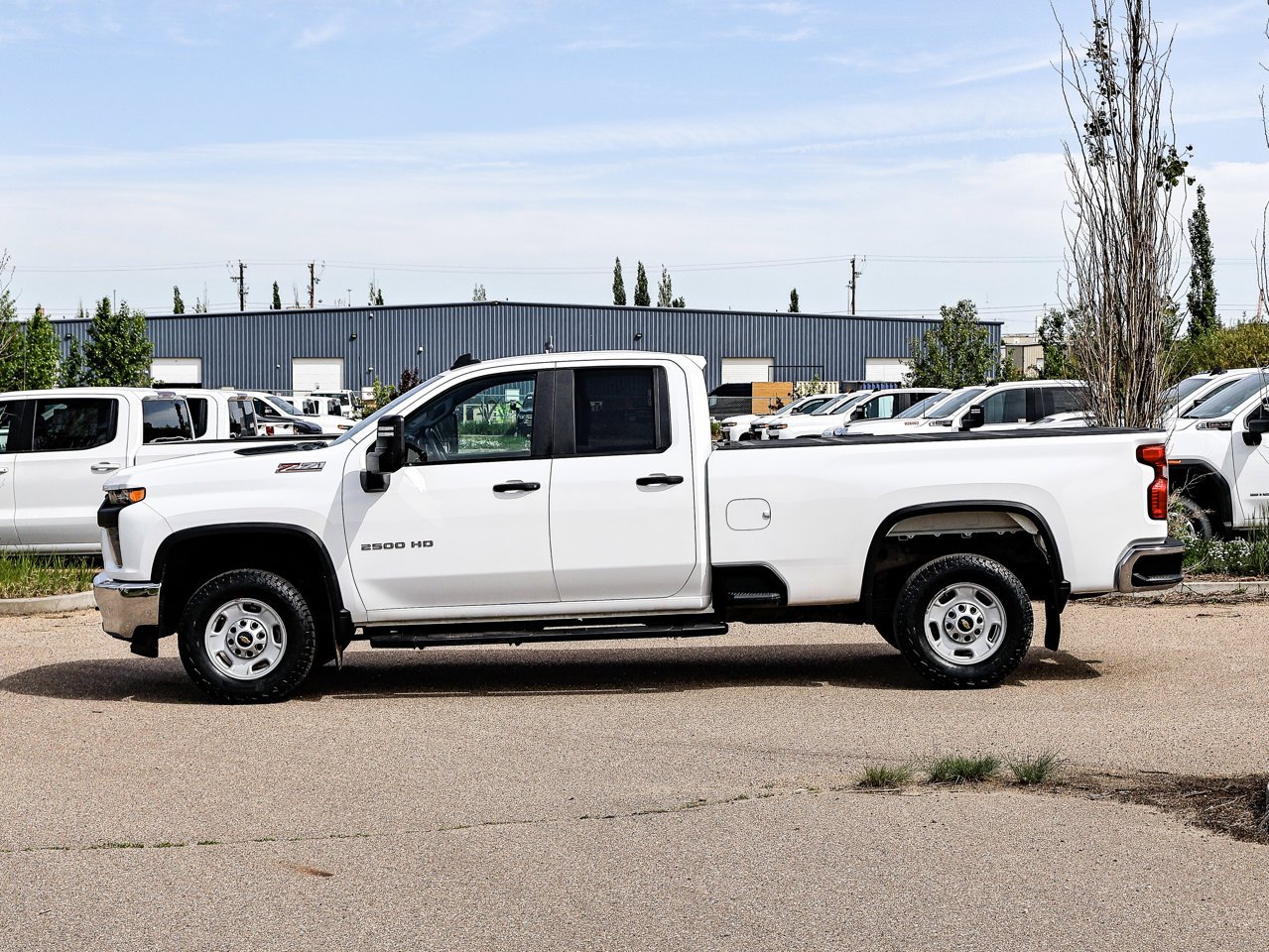 2022 Chevrolet Silverado 2500HD 4WD Double Cab 149 Work Truck White Sherwood Park - photo #9