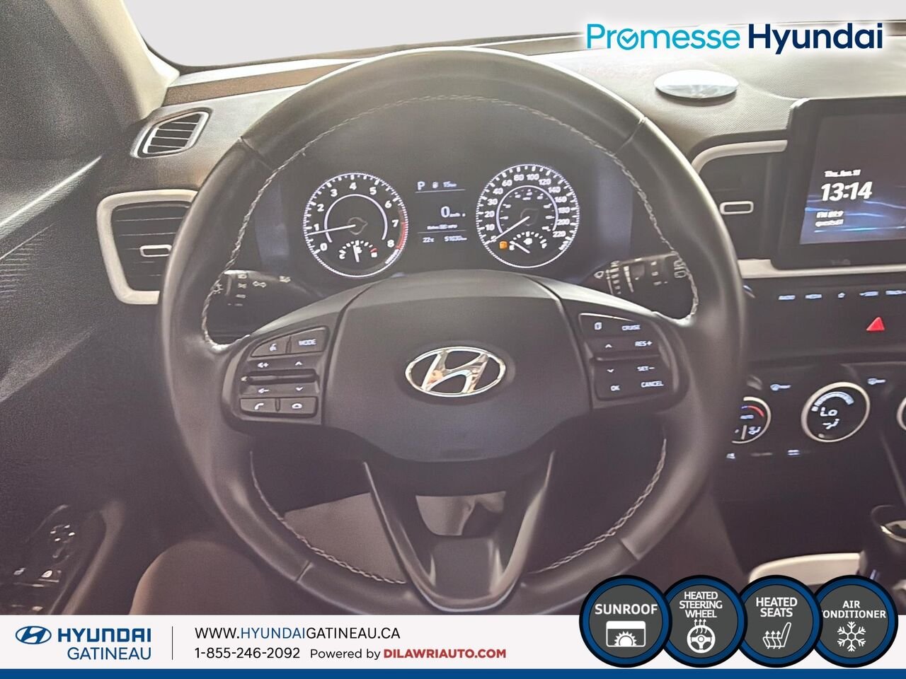 Hyundai Venue 2022 BLEU INTE Gatineau - photo #9