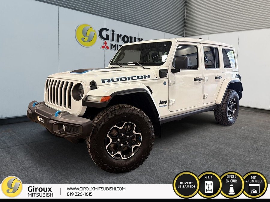 JEEP WRANGLER UNLIMITED RUBICON 4XE Unlimited Rubicon 4x4 2022 Blanc
