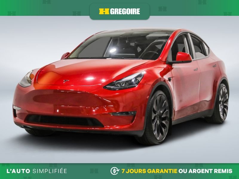 2022 Tesla Model Y 2022 Red