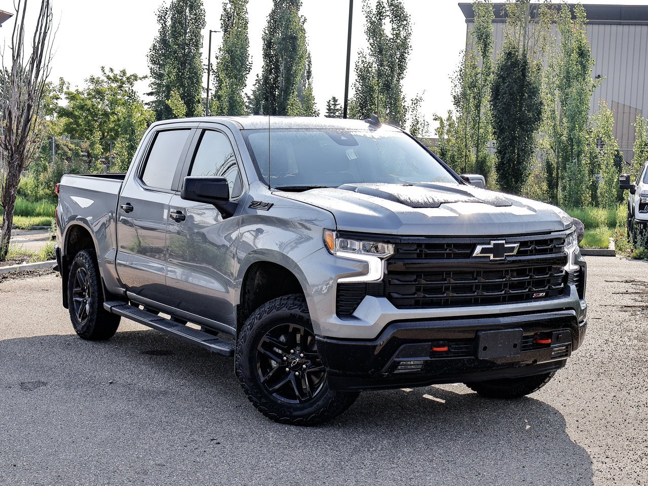 2024 Chevrolet Silverado 1500 4WD Crew Cab 147 LT Trail Boss Grey Sherwood Park - photo #1