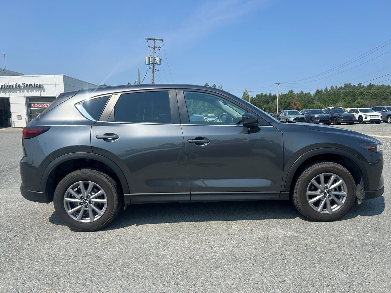 2023 Mazda CX-5 GS TI Grey Val-d'Or - photo #1