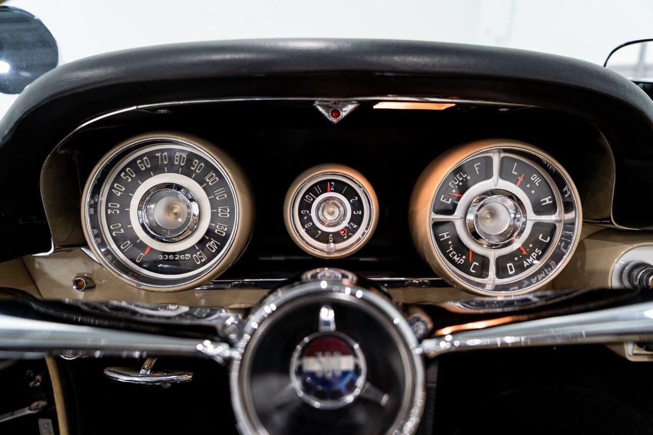 1957 Chrysler 300C 1 of 474 convertibles produced **PRICE IN USD** Black Montreal - photo #10