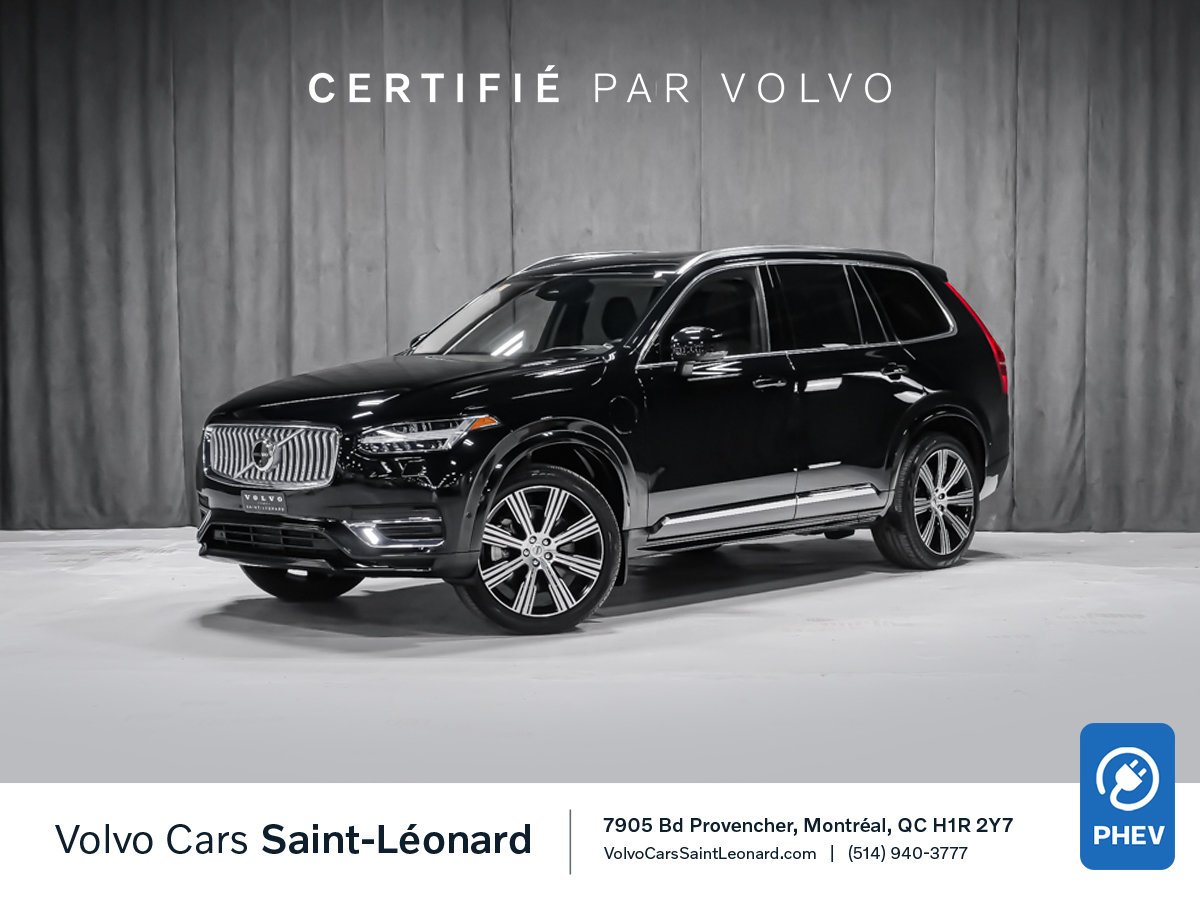 2025 Volvo XC90 Plug-In Hybrid T8 ULTRA BRIGHT Black Montreal - photo #0