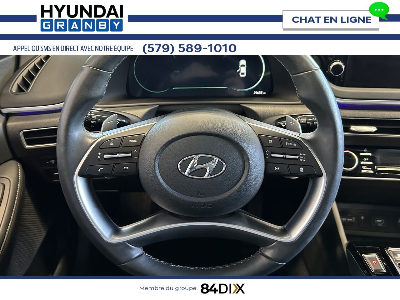 Hyundai Sonata Hybride 2023 Gris Granby - photo #17
