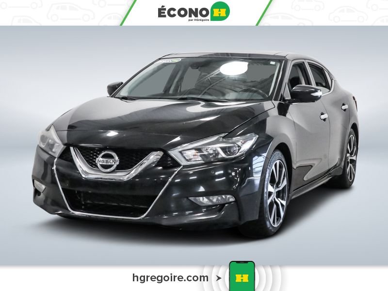2016 Nissan Maxima Black Blainville - photo #2