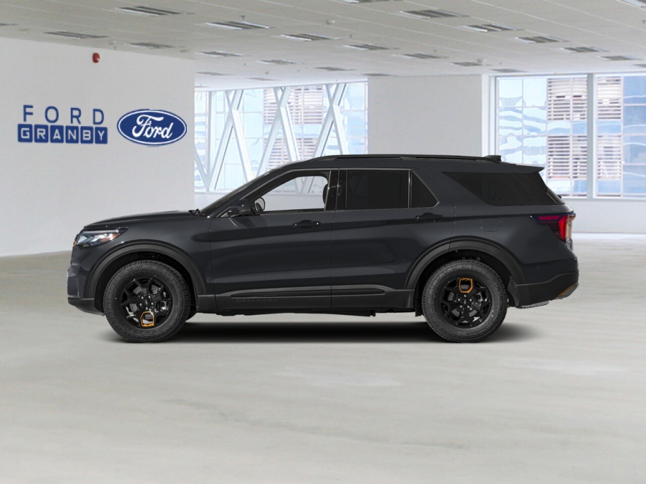 2026 Ford Explorer Agate Black Metallic Granby - photo #1