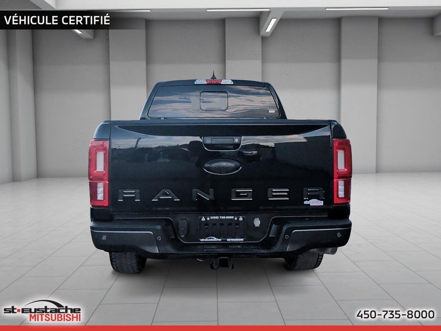 Ford Ranger XLT FX4 cabine SuperCrew 4RM caisse de 5 pi 2019 Noir