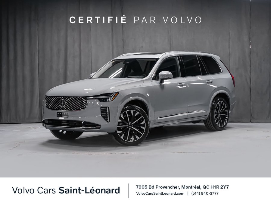2026 Volvo XC90 B6 ULTRA BRIGHT HARMAN KARDON AFFICH. TÊTE HAUTE Grey
