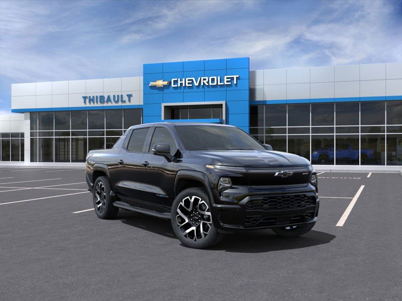 CHEVROLET Silverado EV RST à autonomie prolongée à cabine multiplace e4RM 2025 Noir
