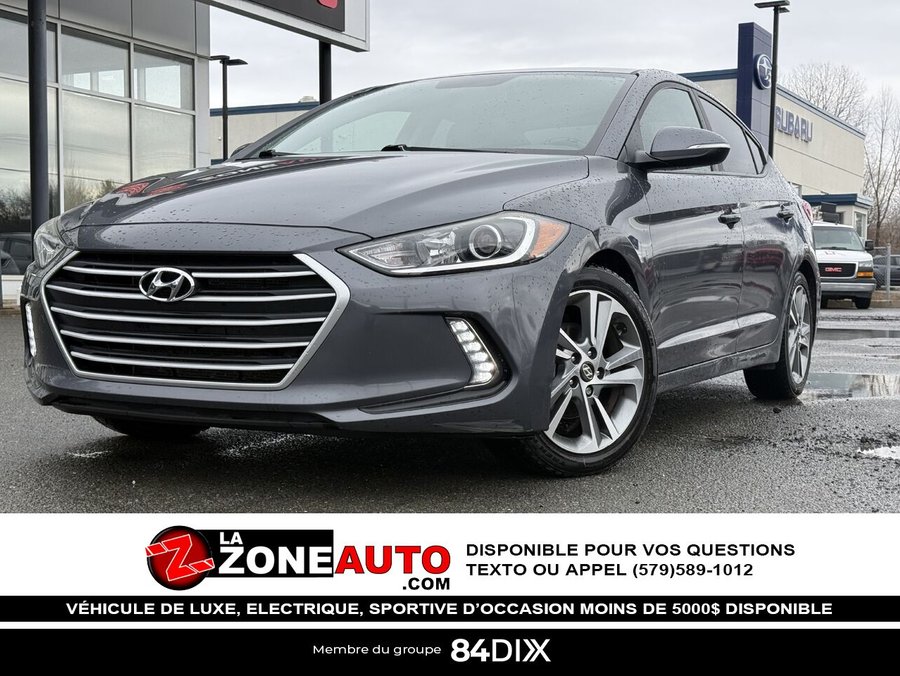 Hyundai Elantra GLS 2017 2017 Gris