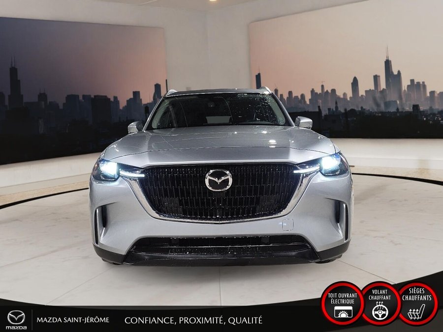 2024 Mazda CX-90 hybride rechargeable GS-L | PHEV | HYBRIDE RECHARGABLE | 7 PASS CUIR Grey