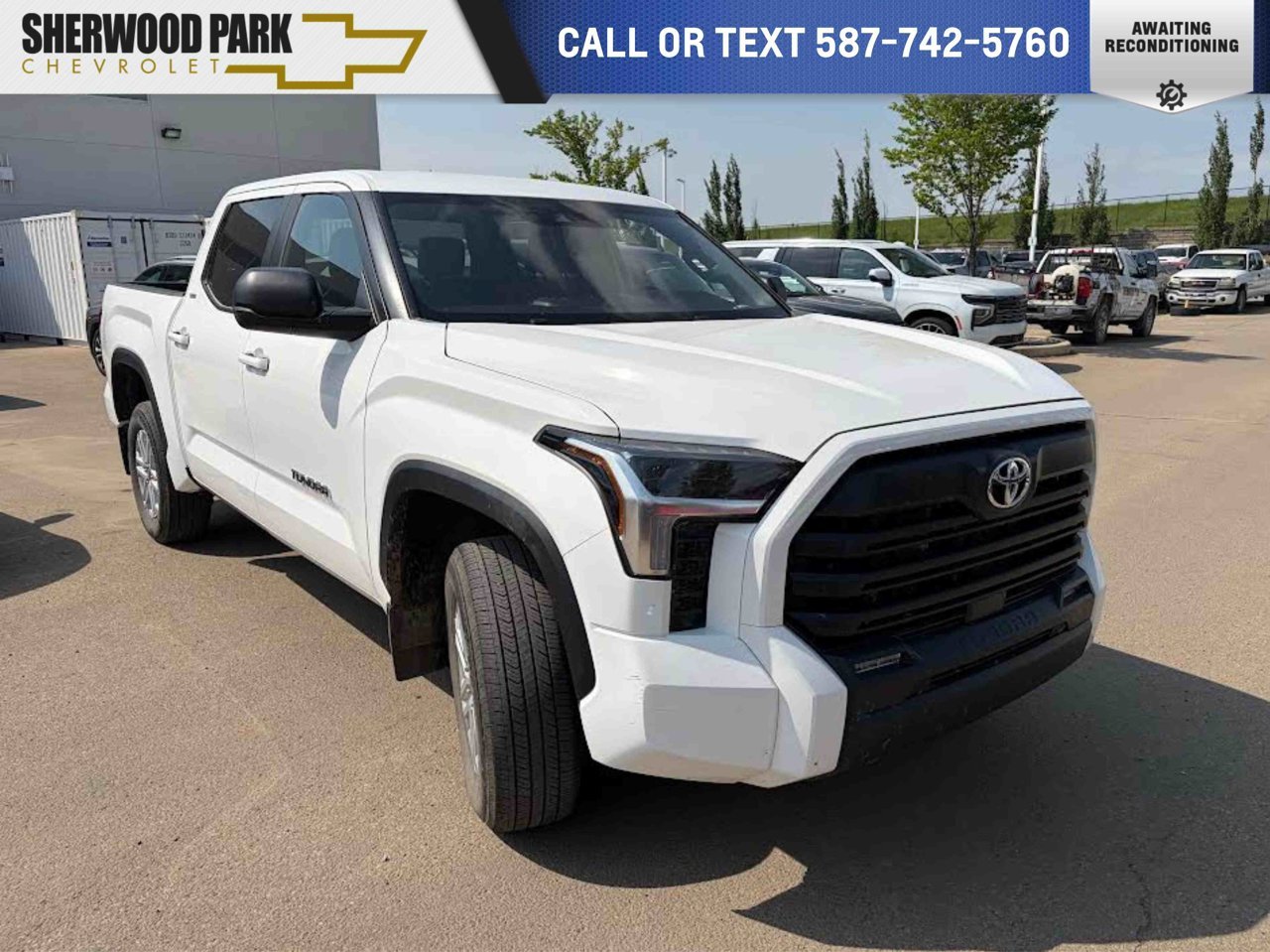 2025 Toyota Tundra 4x4 Crewmax SR White Sherwood Park - photo #0