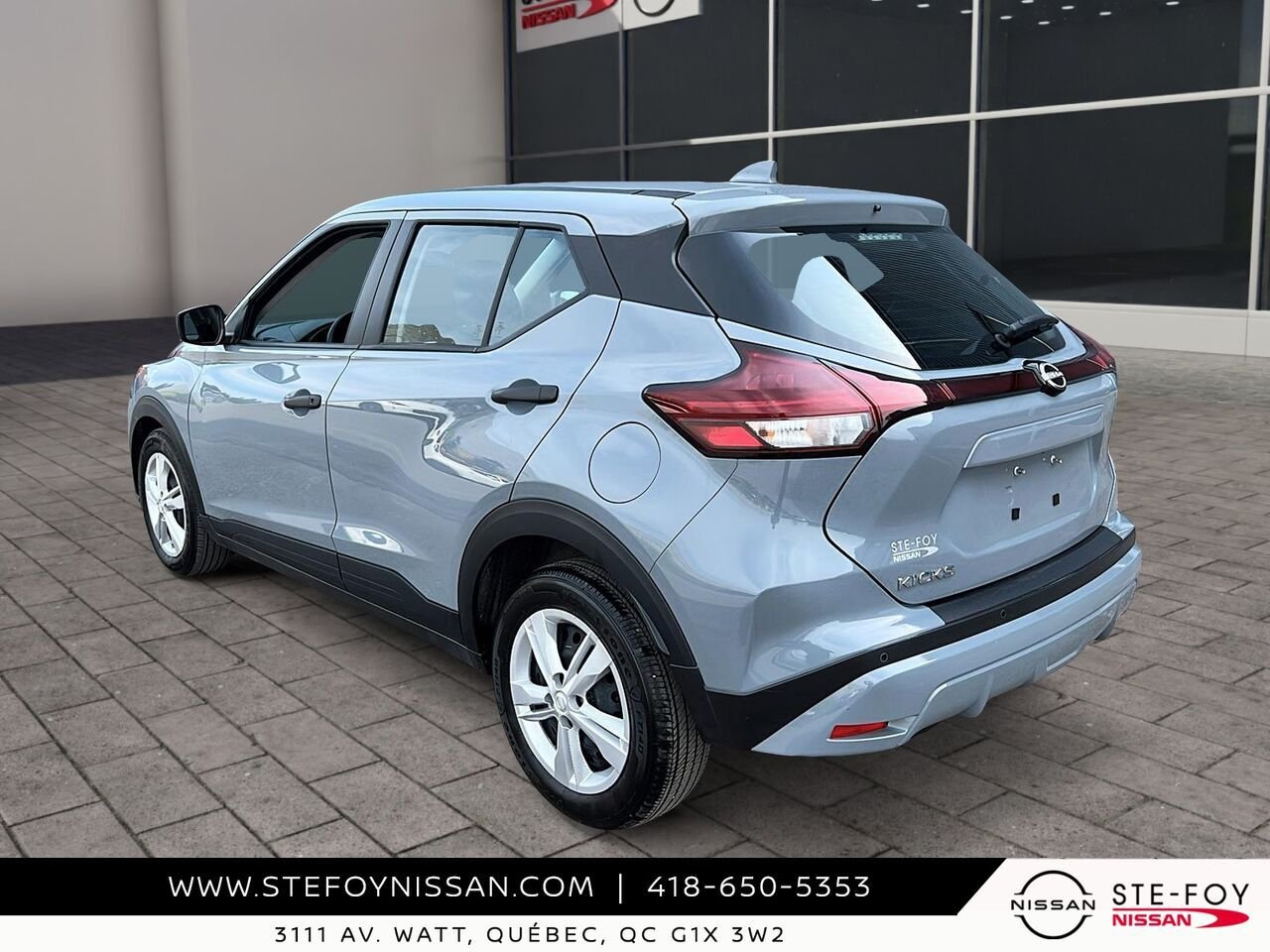 Nissan Kicks S TA 2024 Gris Ste-Foy - photo #3