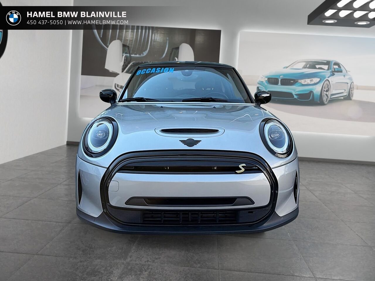 2024 MINI 3 portes Cooper SE TA Grey Blainville - photo #1