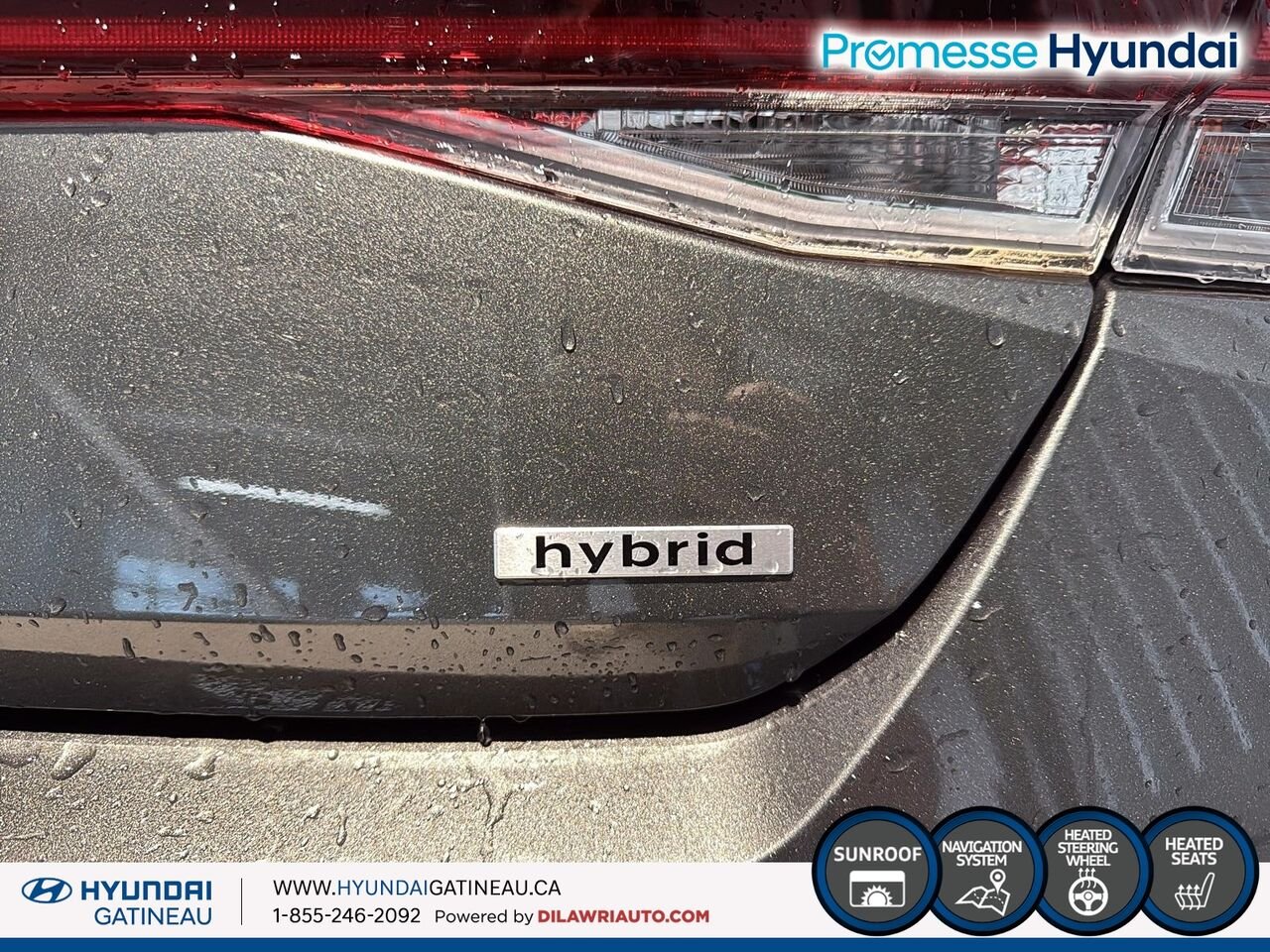 Hyundai Elantra hybride 2026 Gris Gatineau - photo #3