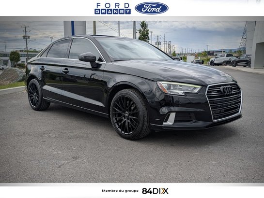 Audi A3 berline Komfort 45 TFSI quattro 2019 Noir