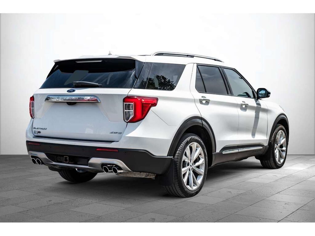 Ford Explorer 2023 Blanc Sainte-Julienne - photo #5