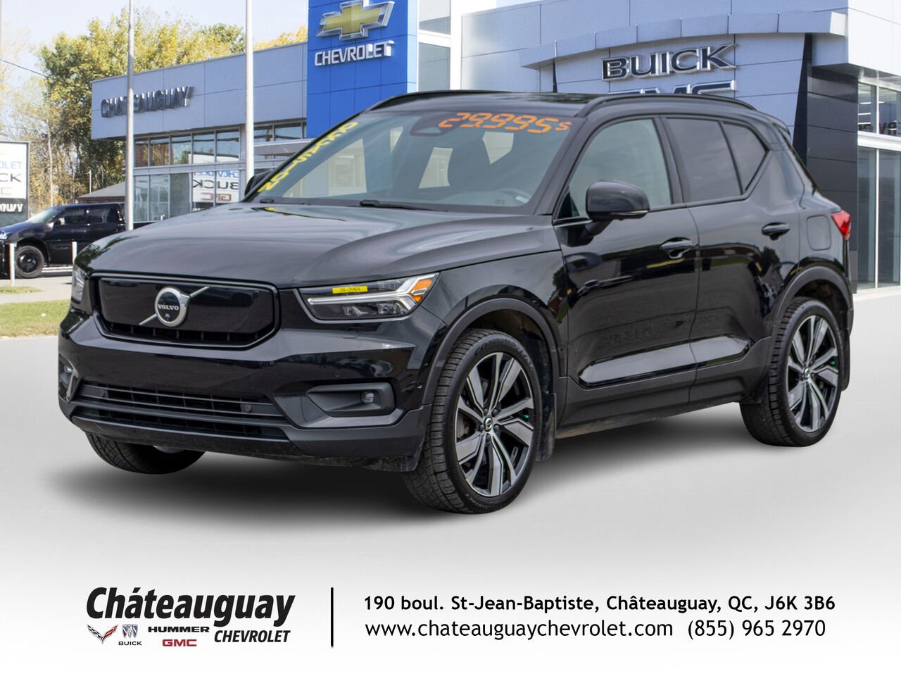 2022 Volvo Recharge XC40 tout électrique P8 Plus TIe Black Châteauguay - photo #0