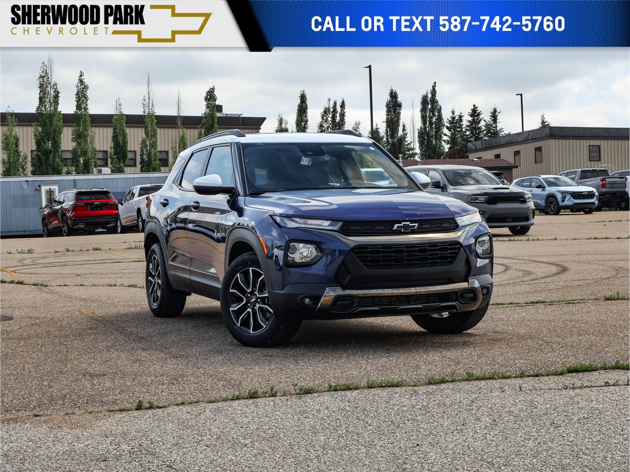 2023 Chevrolet Trailblazer AWD 4dr ACTIV Blue Sherwood Park - photo #0