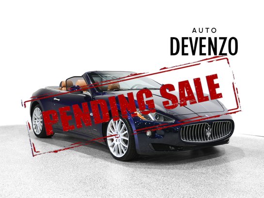 2016 Maserati GranTurismo Convertible 2016 Blue
