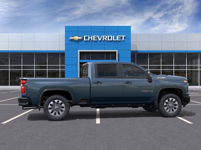 2026 CHEVROLET Silverado 2500HD Custom cabine multiplace 4RM 159 po LAKESHORE BLUE METALLIC Gatineau - photo #4