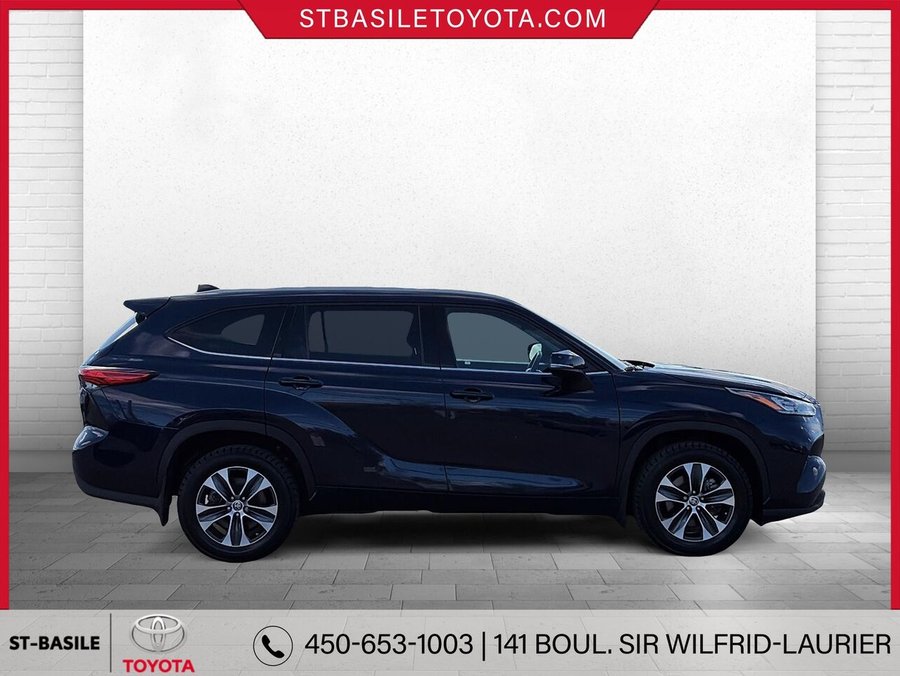 TOYOTA HIGHLANDER 2022 2022 Bleu heliographique
