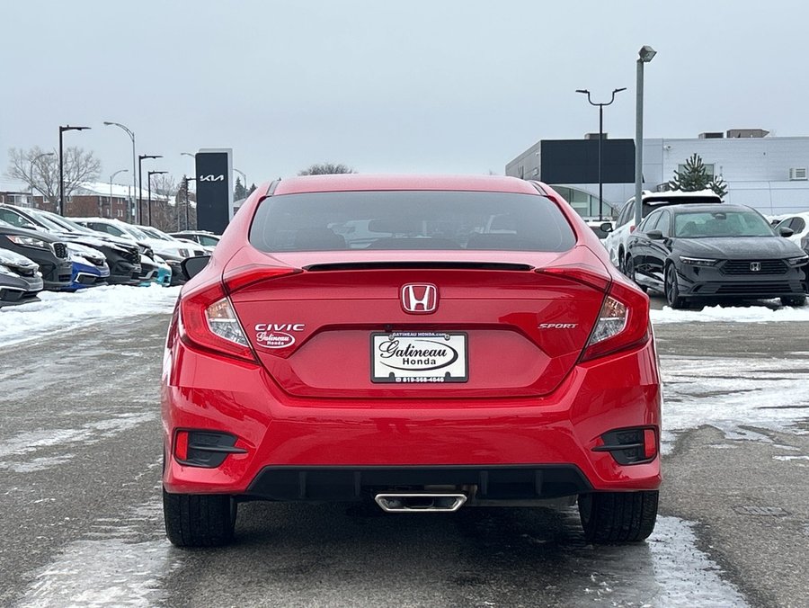 Honda Civic Sedan 2020 2020 Rouge