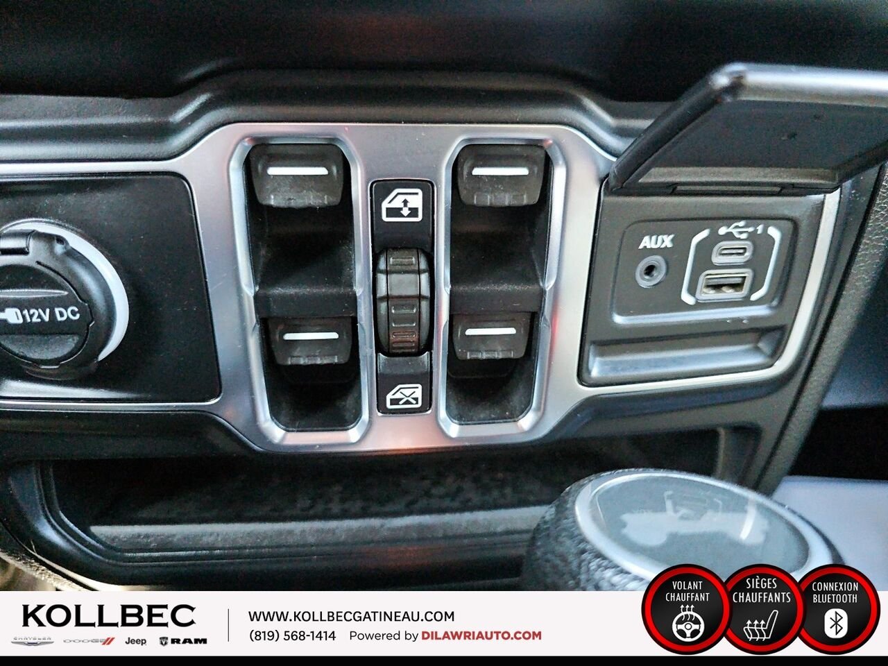 2020 JEEP WRANGLER UNLIMITED 26532 | Sport Noir et Havane 4x4 Black Gatineau - photo #28